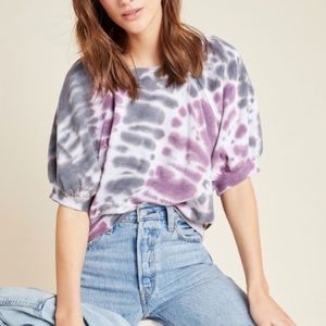 Anthropologie Maeve Tie Dye Sweatshirt